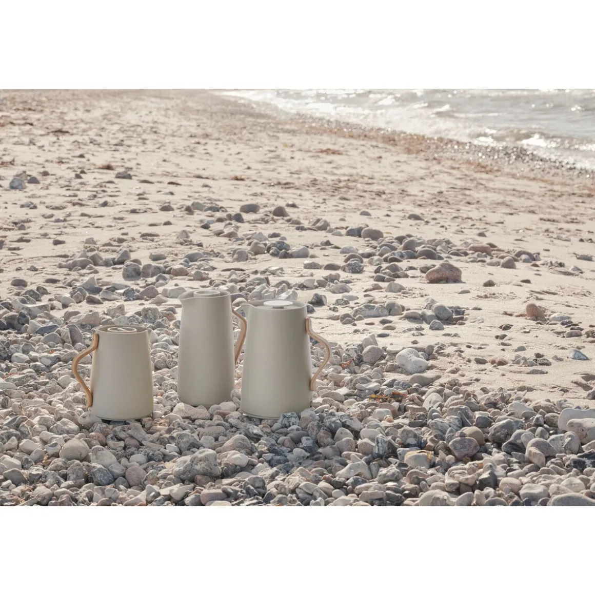 SteltonIsolierkanne 1,2 l Emma Kaffee Sand