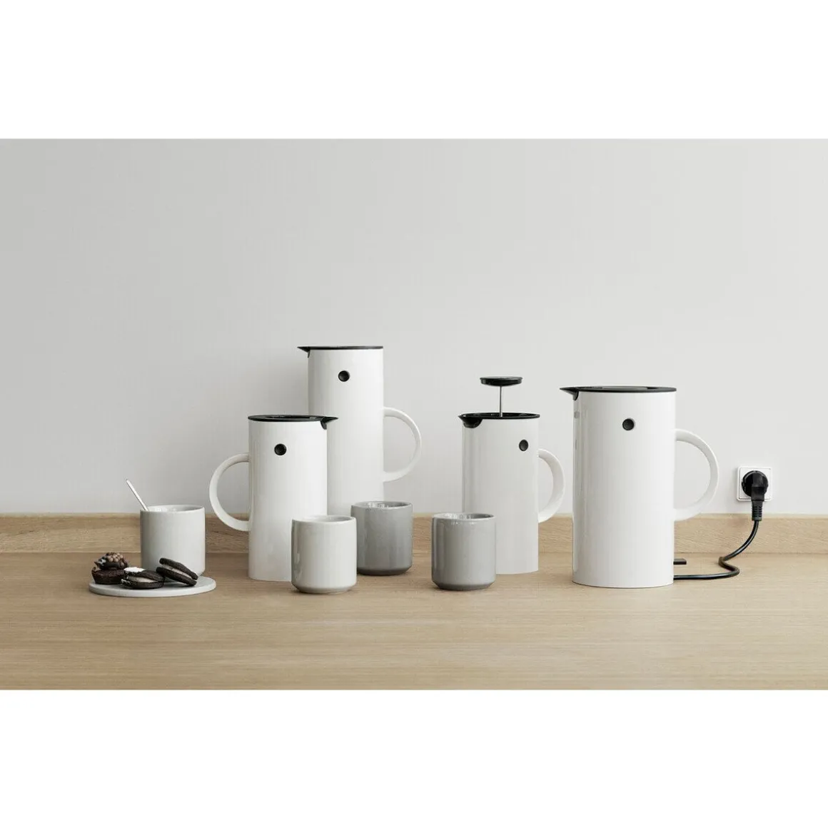 SteltonIsolierkanne 1l weiss