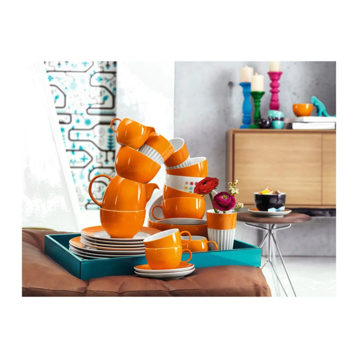 ThomasCappuccino-Untertasse 16 cm Sunny Day Orange