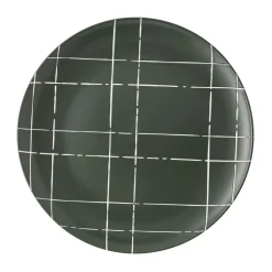 ThomasTeller flach 27 cm Fun Karo dark