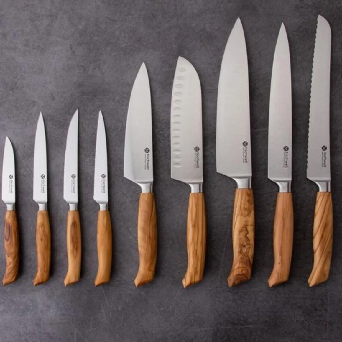 TischweltBrotmesser 22 cm Nature