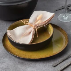 TischweltSpeiseteller 27 cm Marrakesch Olive