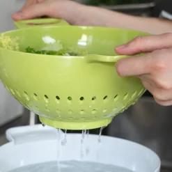 TrebonnSieb L 30 cm Helm grün