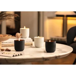 Villeroy & BochDuftkerze Carré Mystery 9 cm Manufacture Collier blanc