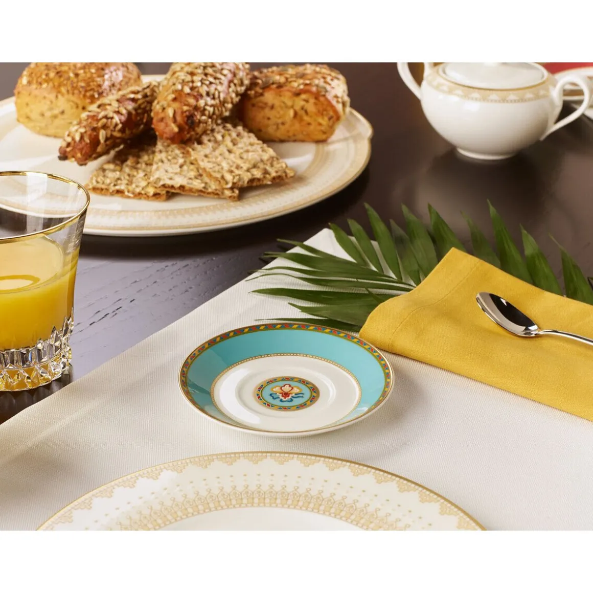 Villeroy & BochEspresso-Untertasse 13 cm Samarkand Aquamarin