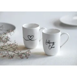 Villeroy & BochHenkelbecher 2er-Set Statement Lieblingsoma