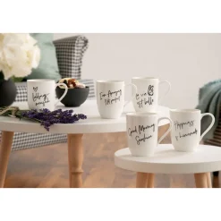 Villeroy & BochHenkelbecher 0,29 l Statement Happiness is homemade