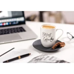 Villeroy & BochHenkelbecher 0,29 l Statement But first Coffee