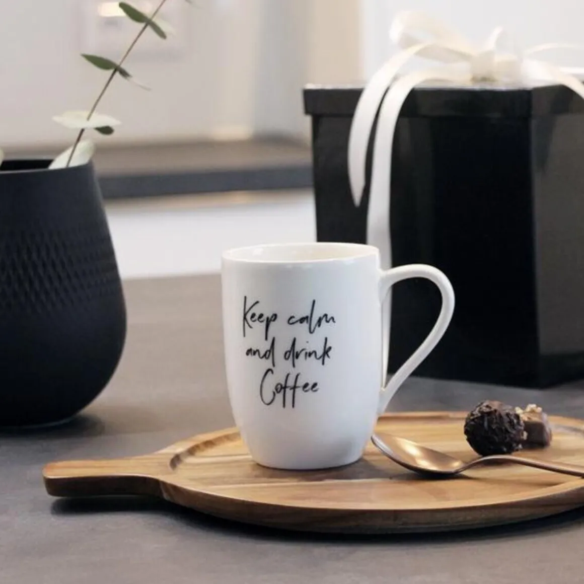 Villeroy & BochHenkelbecher 0,29 l Statement Keep Calm