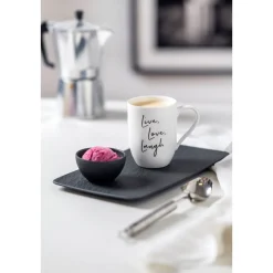 Villeroy & BochHenkelbecher 0,29 l Statement Live Love Laugh