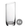 Villeroy & BochLongdrinkglas 4er-Set NewMoon klar
