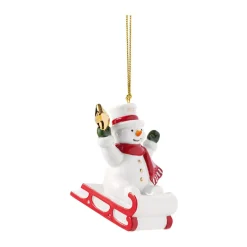 Villeroy & BochOrnament Schneemann 2025 9 cm Christmas Classics