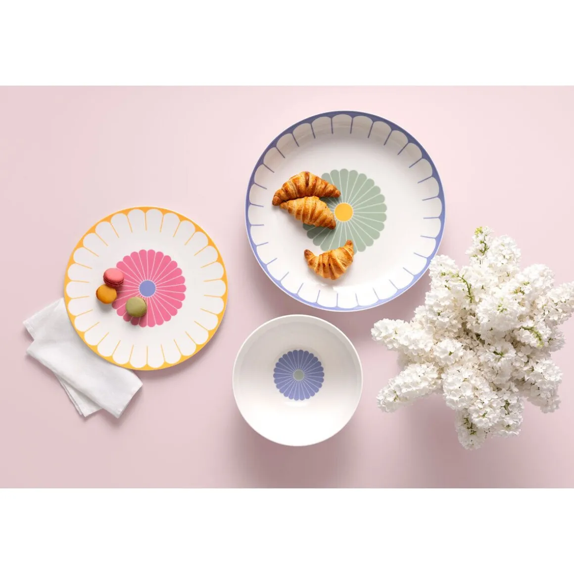 Villeroy & BochSalat-/Servierschüssel 24 cm Fleur couleur