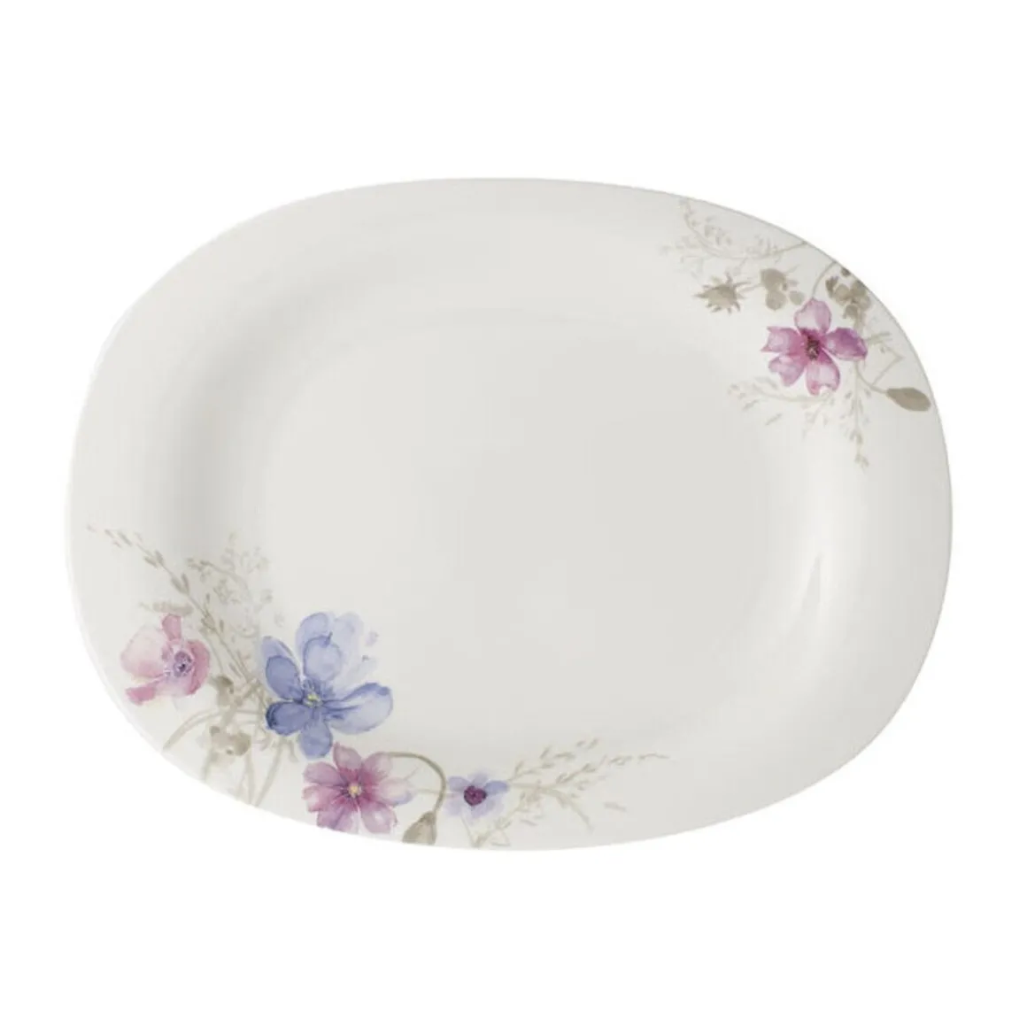 Villeroy & BochServierplatte 34x26 cm Mariefleur Gris Basic