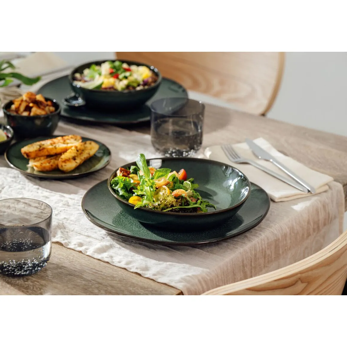 Villeroy & BochSpeiseteller 28 cm Lave vert