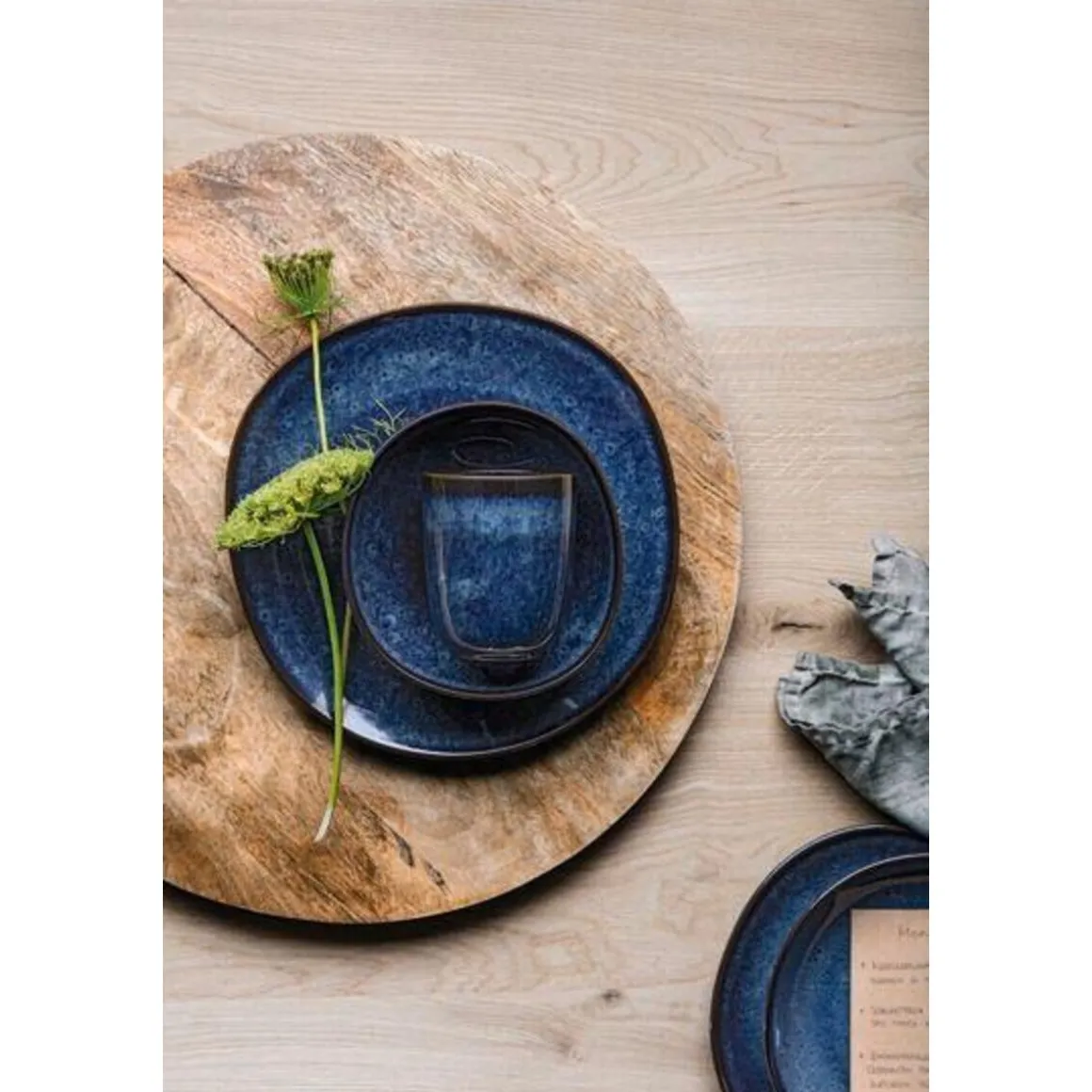 Villeroy & BochSpeiseteller 28 cm Lave bleu