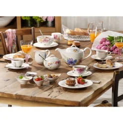 Villeroy & BochTeekanne 1,1 l Mariefleur Gris Basic