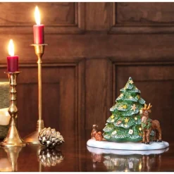 Villeroy & BochWeihnachtsbaum mit Waldtieren Christmas Toy's