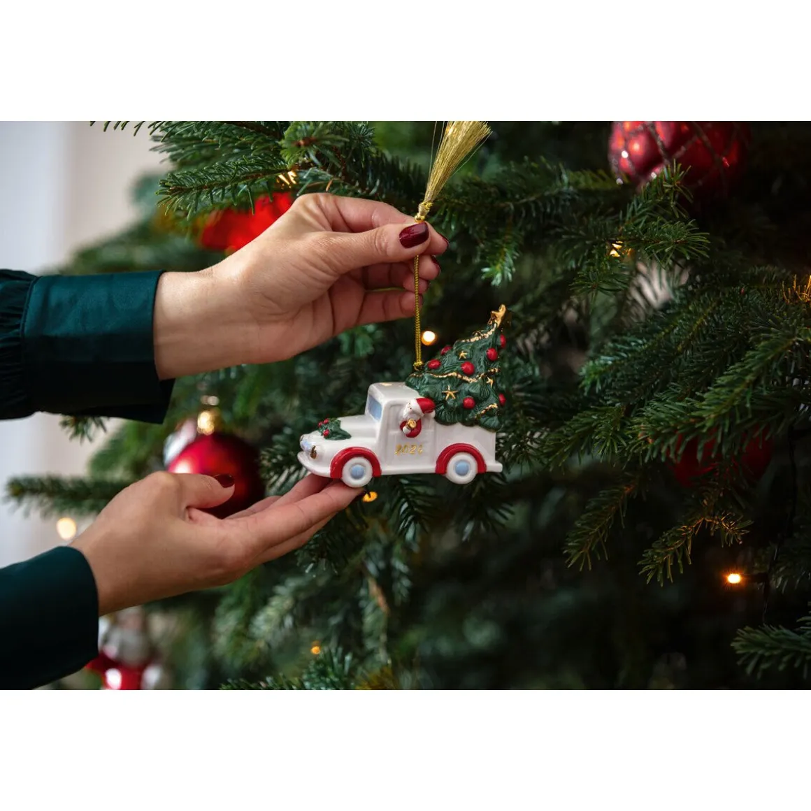 Villeroy & BochWeihnachtsornament Auto 9 cm Christmas Classics