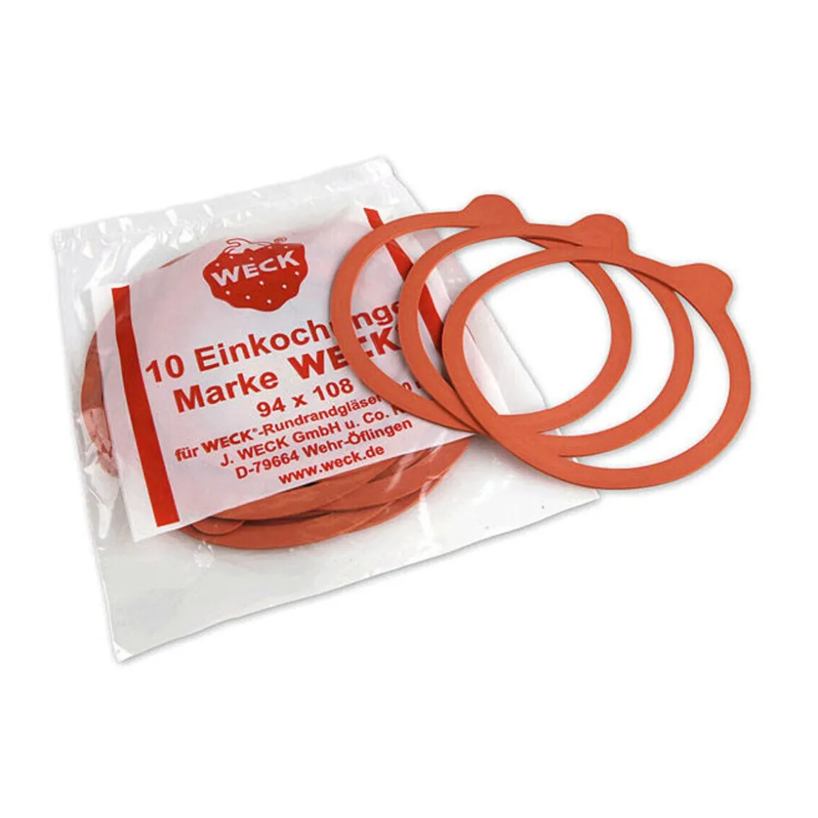 WeckEinkochringe 94x108mm für RR100 10er Pack