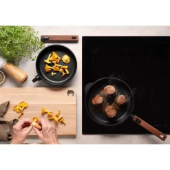 WollGuss-Flachpfanne 28 cm Eco Logic QXR schwarz