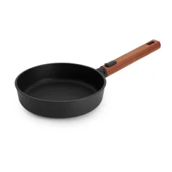 WollGuss-Flachpfanne 20 cm Eco Logic QXR schwarz