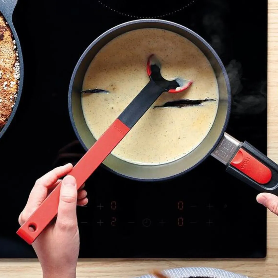 WollLochlöffel 33 cm Cook!t rot