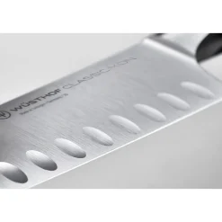 WüsthofSantoku mit Kullenschliff Classic Ikon 17cm