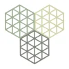 Zone DenmarkUntersetzer 3er-Set Triangles Rosemary