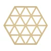 Zone DenmarkUntersetzer 16x14 cm Triangles Warm Sand