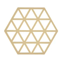 Zone DenmarkUntersetzer 16x14 cm Triangles Warm Sand