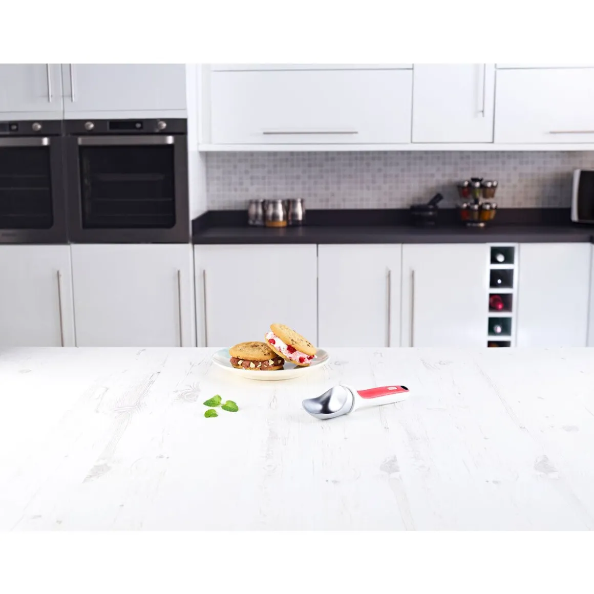 ZylissEisportionierer 28 cm rot